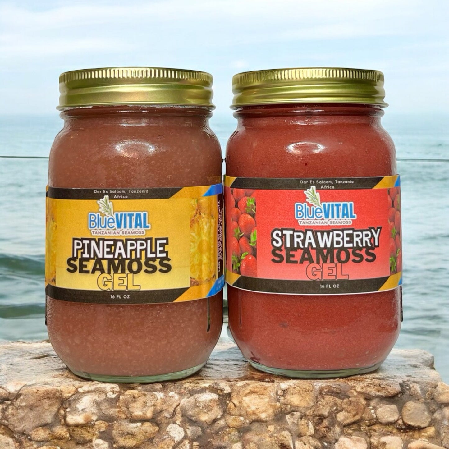 Pineapple & Strawberry 2pack (16oz)