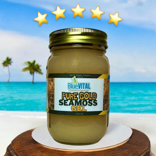 Pure Gold Tanzanian Seamoss Gel