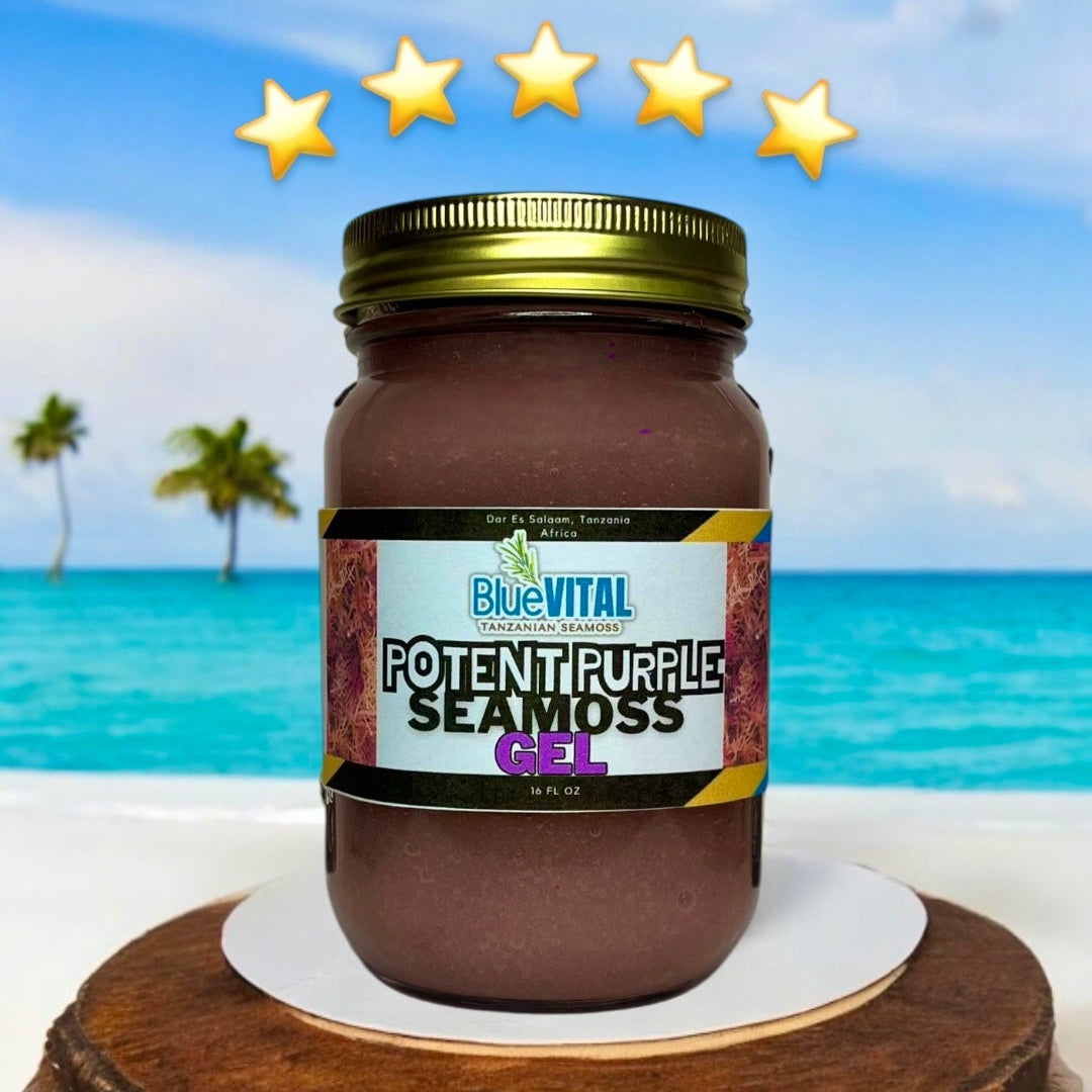 Potent Purple Tanzanian Seamoss Gel