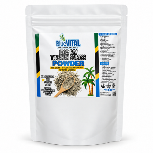 100% RAW TANZANIAN SEAMOSS POWDER