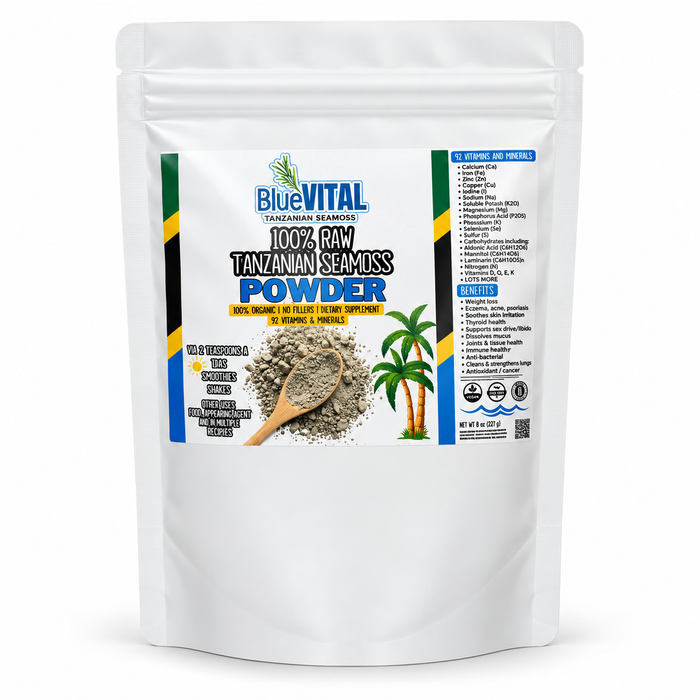 100% RAW TANZANIAN SEAMOSS POWDER