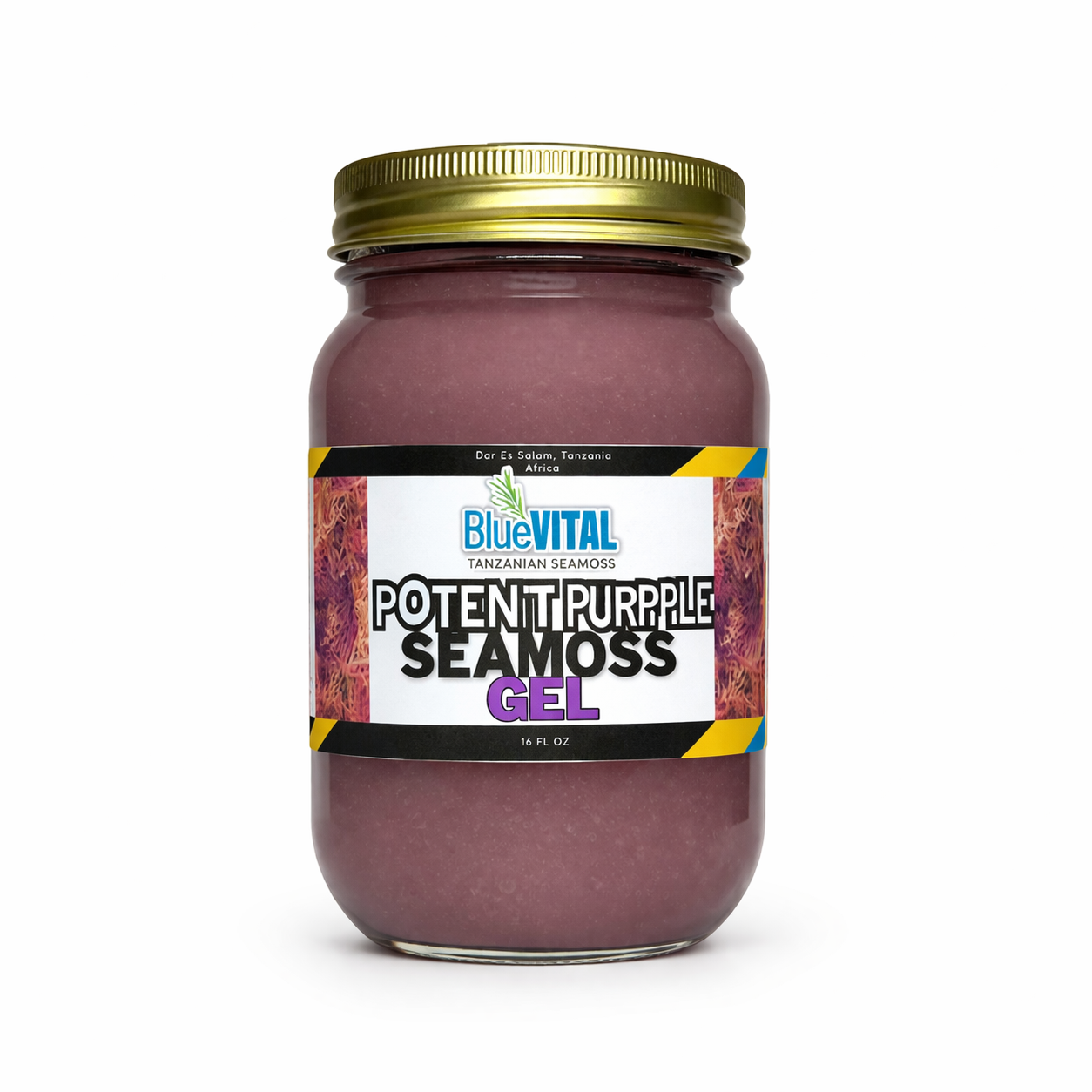 Potent Purple Tanzanian Seamoss Gel 💜🌊