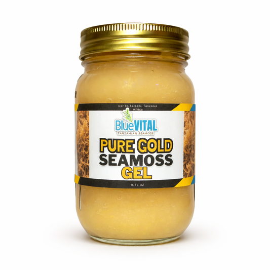 Pure Gold Tanzanian Seamoss Gel 🌊✨